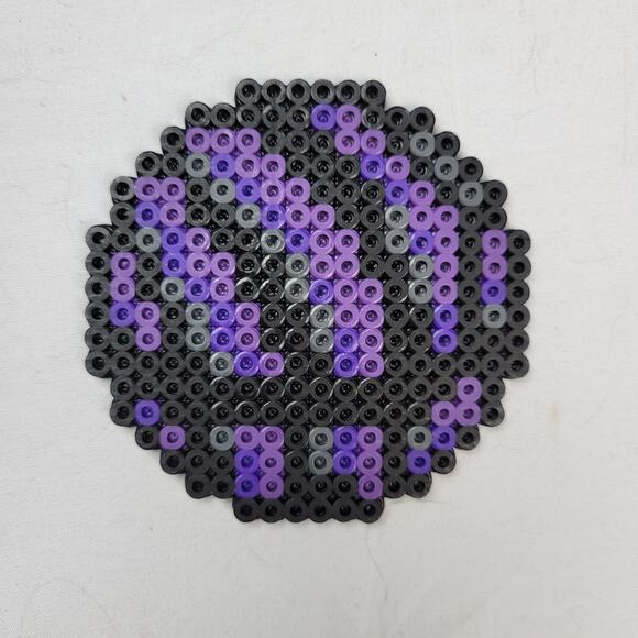 Dark Ball Perler Bead Pixel Art - Picture 2 of 2